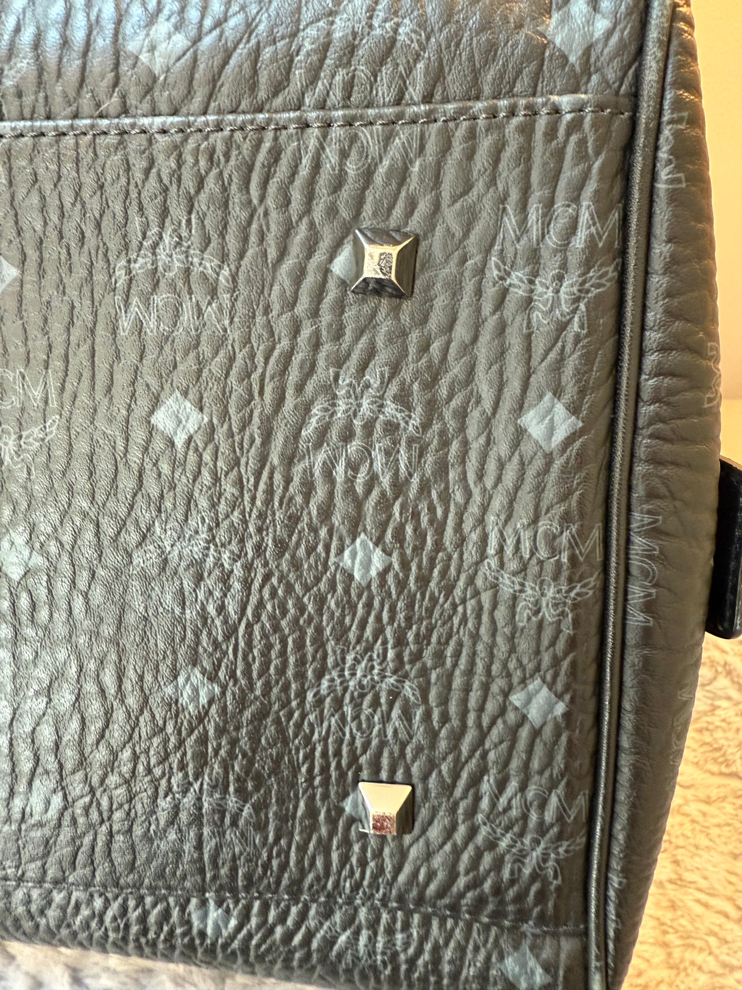 MCM Visetos Monogram Travel Bag (Carry-On Size)