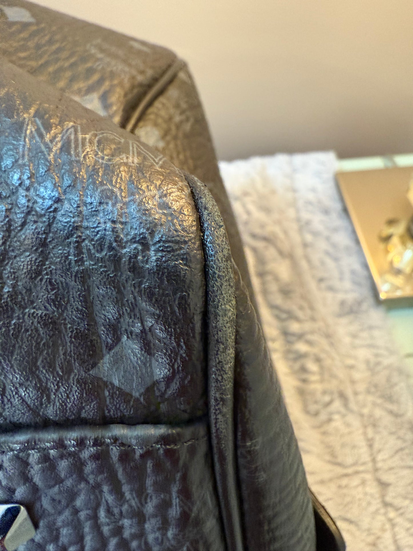 MCM Visetos Monogram Travel Bag (Carry-On Size)