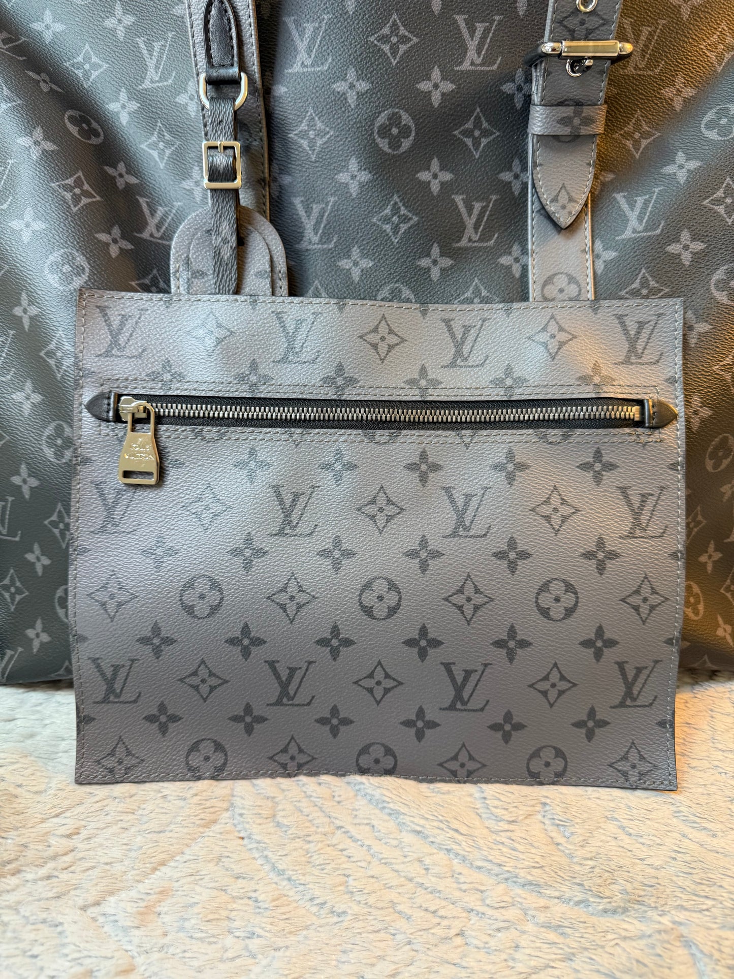 Louis Vuitton Eclipse Cabas Monogram GM Travel Tote