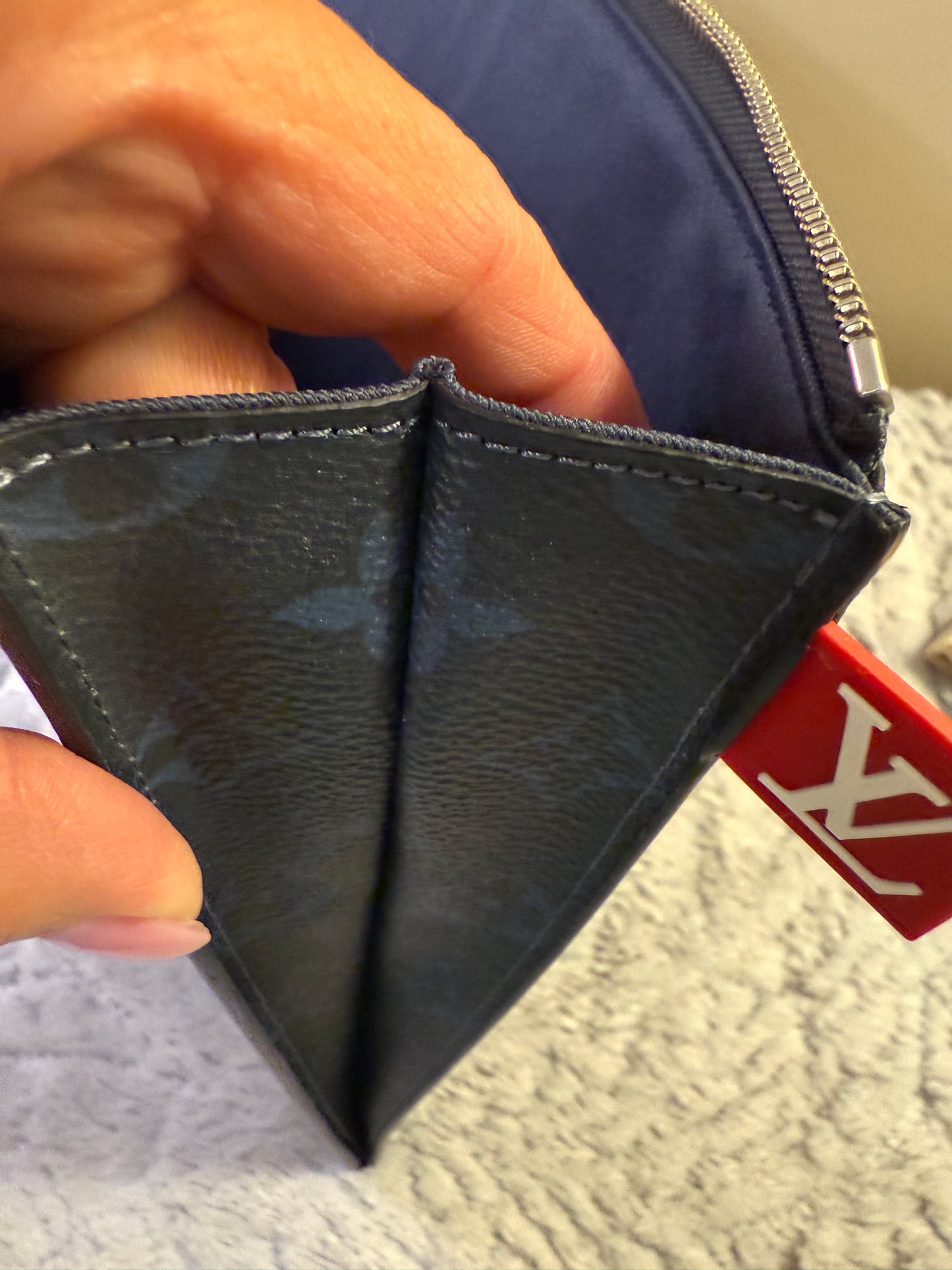 Louis Vuitton
Monogram Cobalt Pochette Jour GM- limited  edition