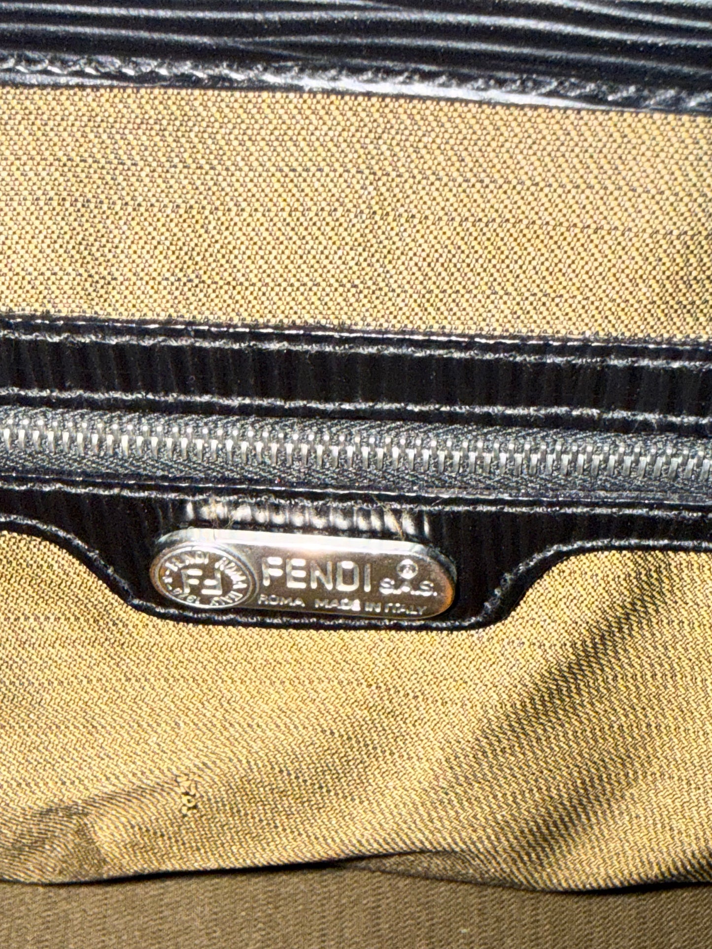 Fendi Epi Leather Vintage Tote