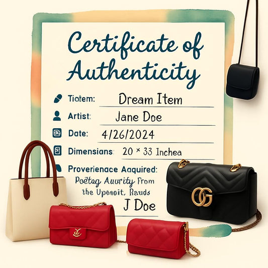 Certificate of Authenticity