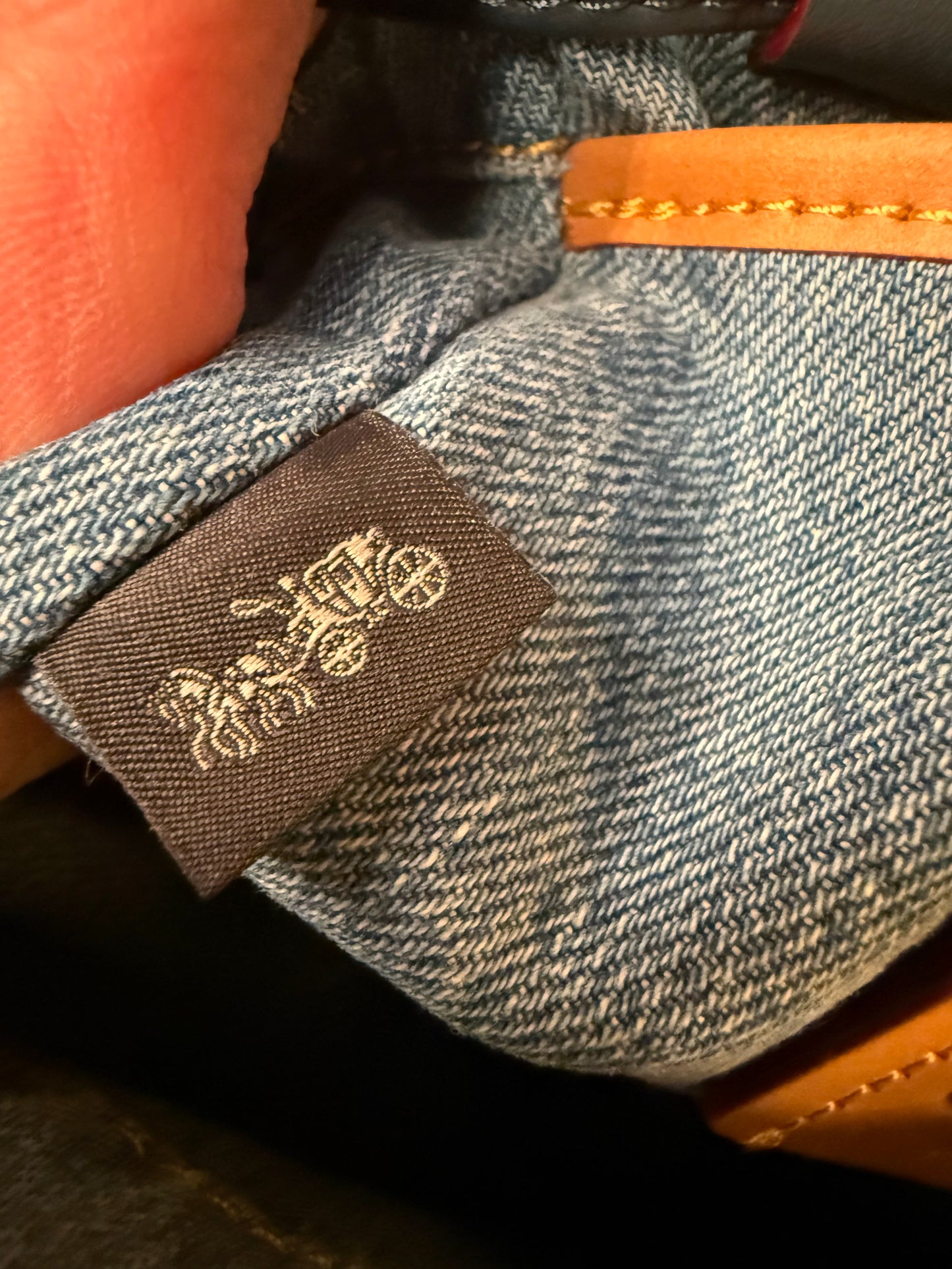 Coach Denim Tabby Backpack -NEW