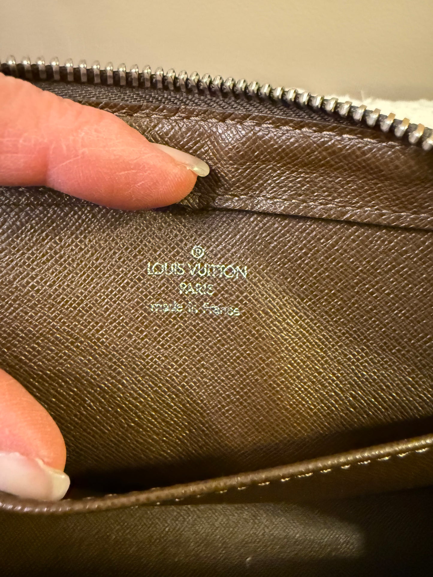 Louis Vuitton Baikal Taiga Clutch Bag