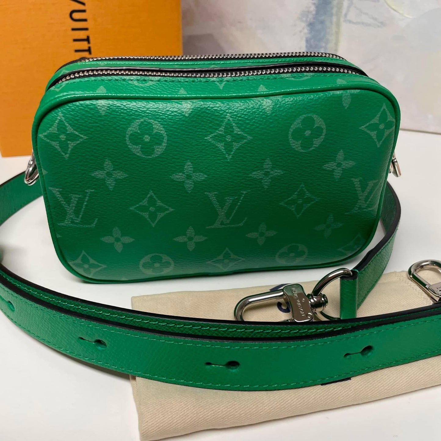 Louis Vuitton Alpha Wearable Wallet in Taigarama (Unisex)