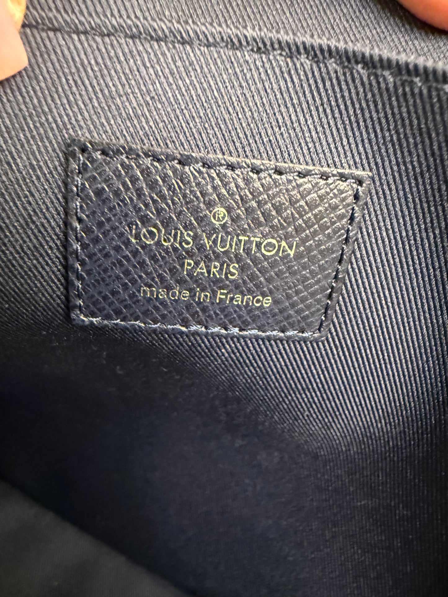 Louis Vuitton
Monogram Cobalt Pochette Jour GM- limited  edition