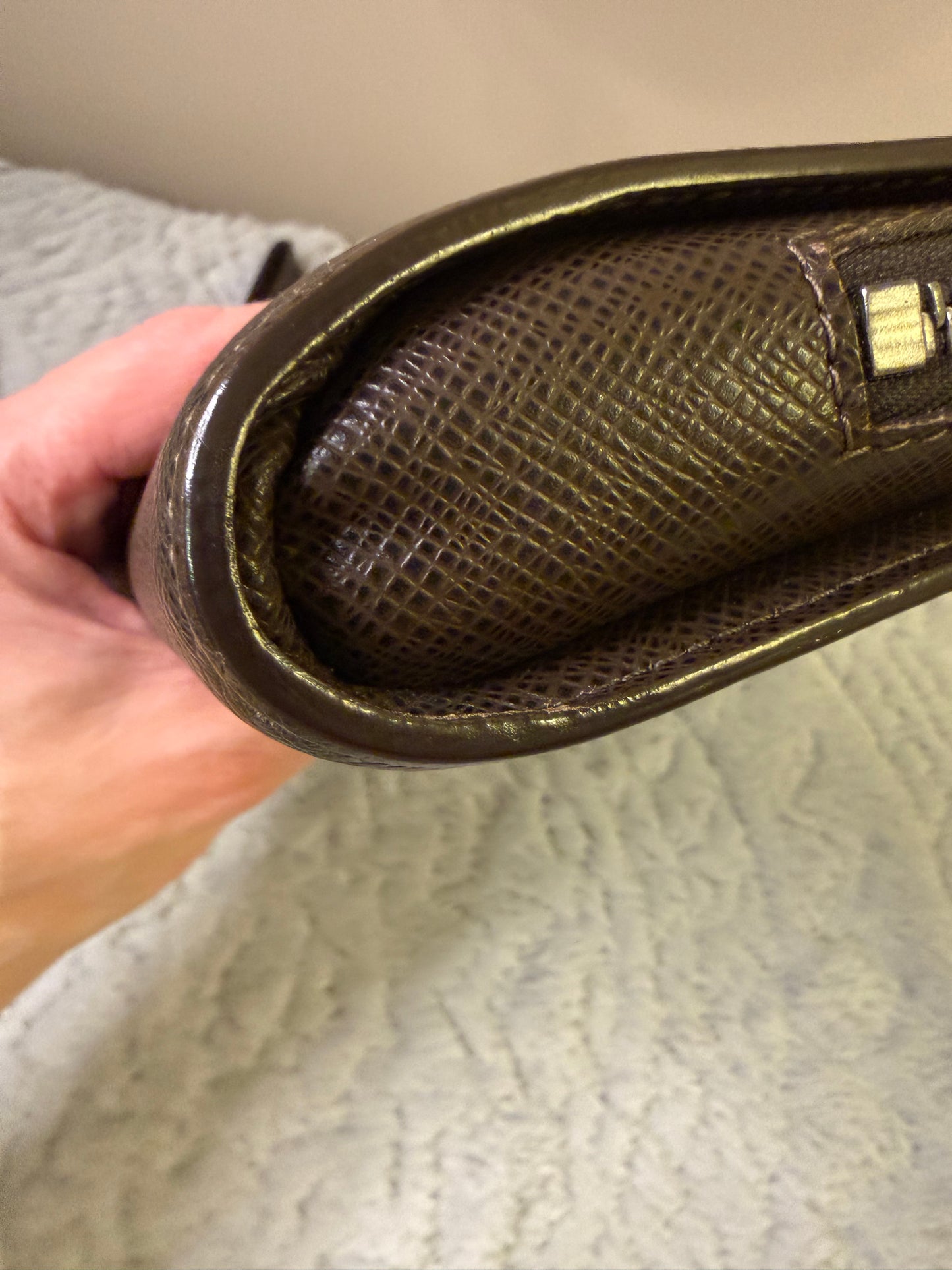 Louis Vuitton Baikal Taiga Clutch Bag