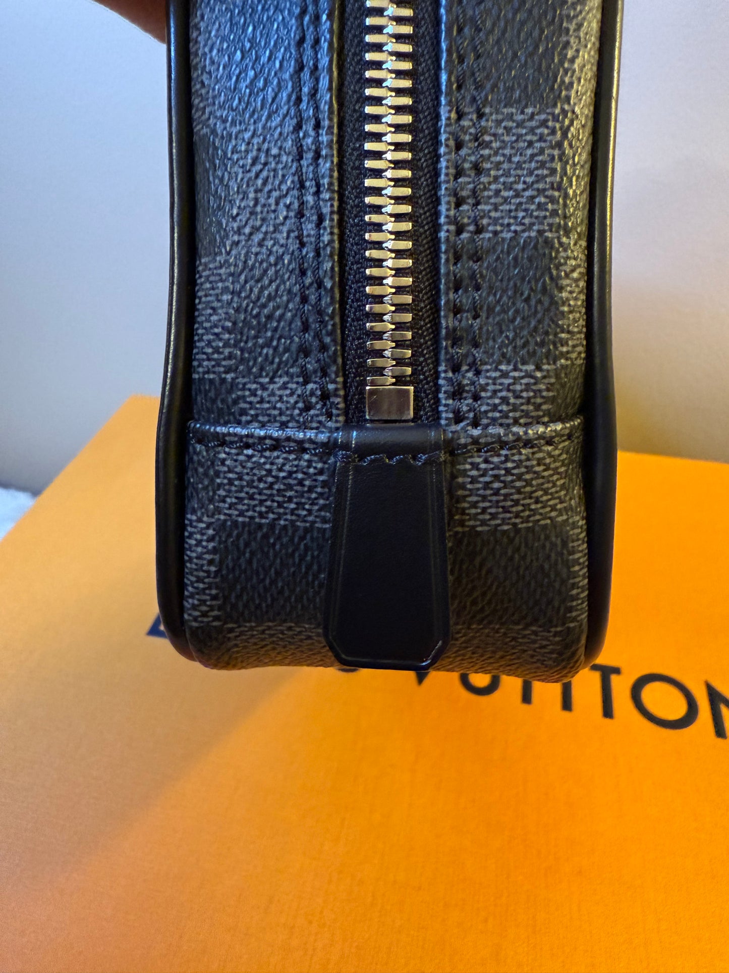 Louis Vuitton Damier Graphite Canvas Toilet Pouch PM