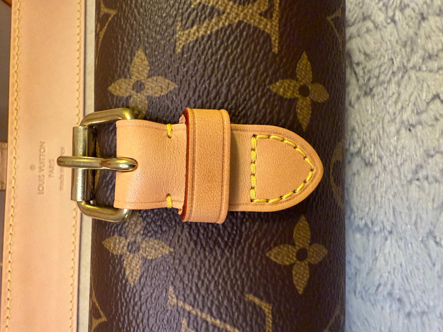 Louis Vuitton Monogram Canvas 3 Watch Case-New