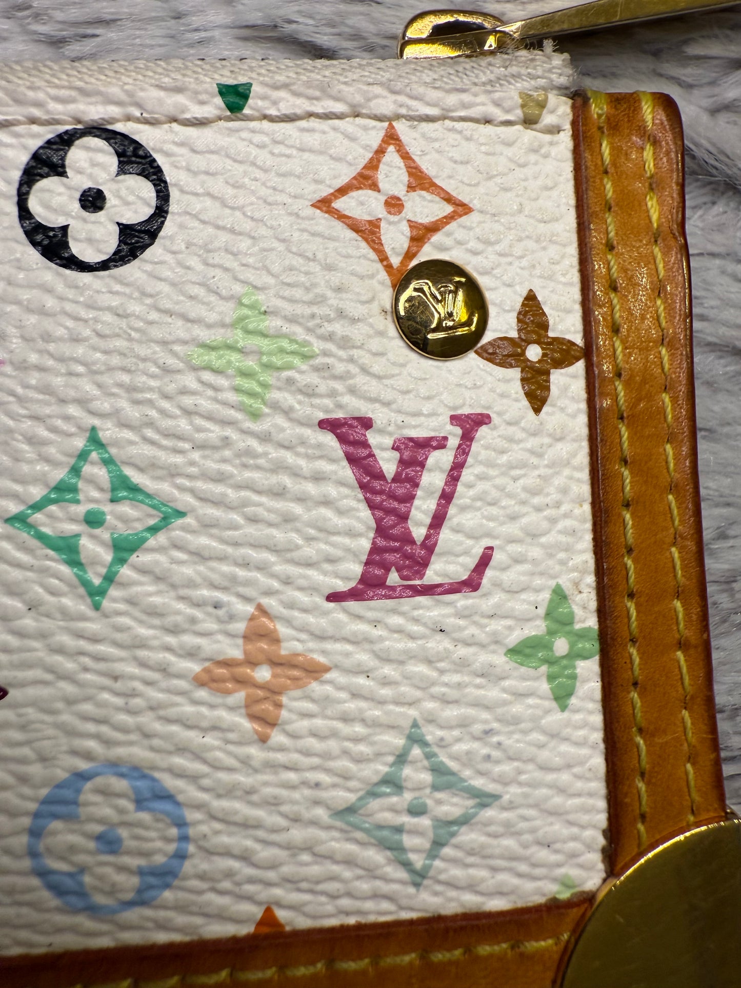 Louis Vuitton Multicolor Key Cles