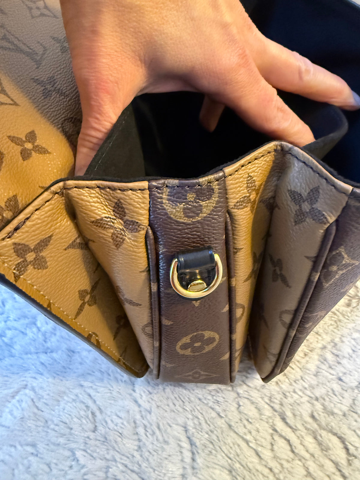 Louis Vuitton Monogram Reverse Pochette Métis