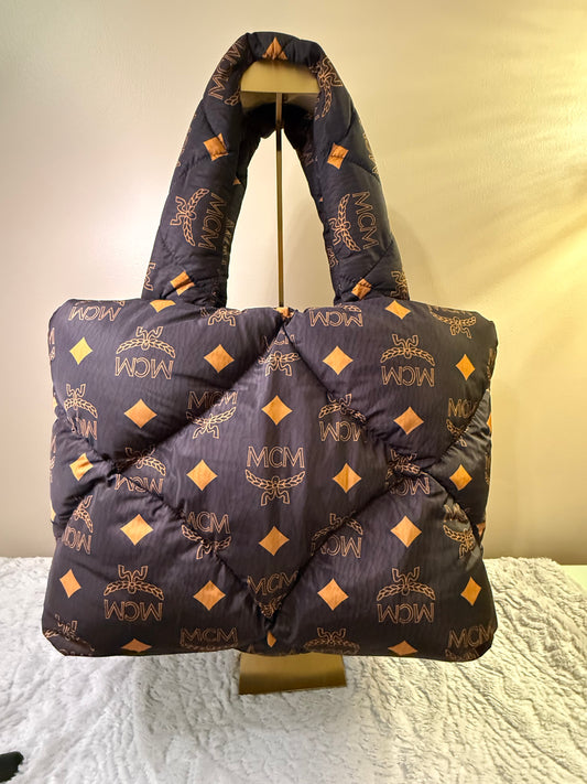 MCM Munchen Puffer Bag