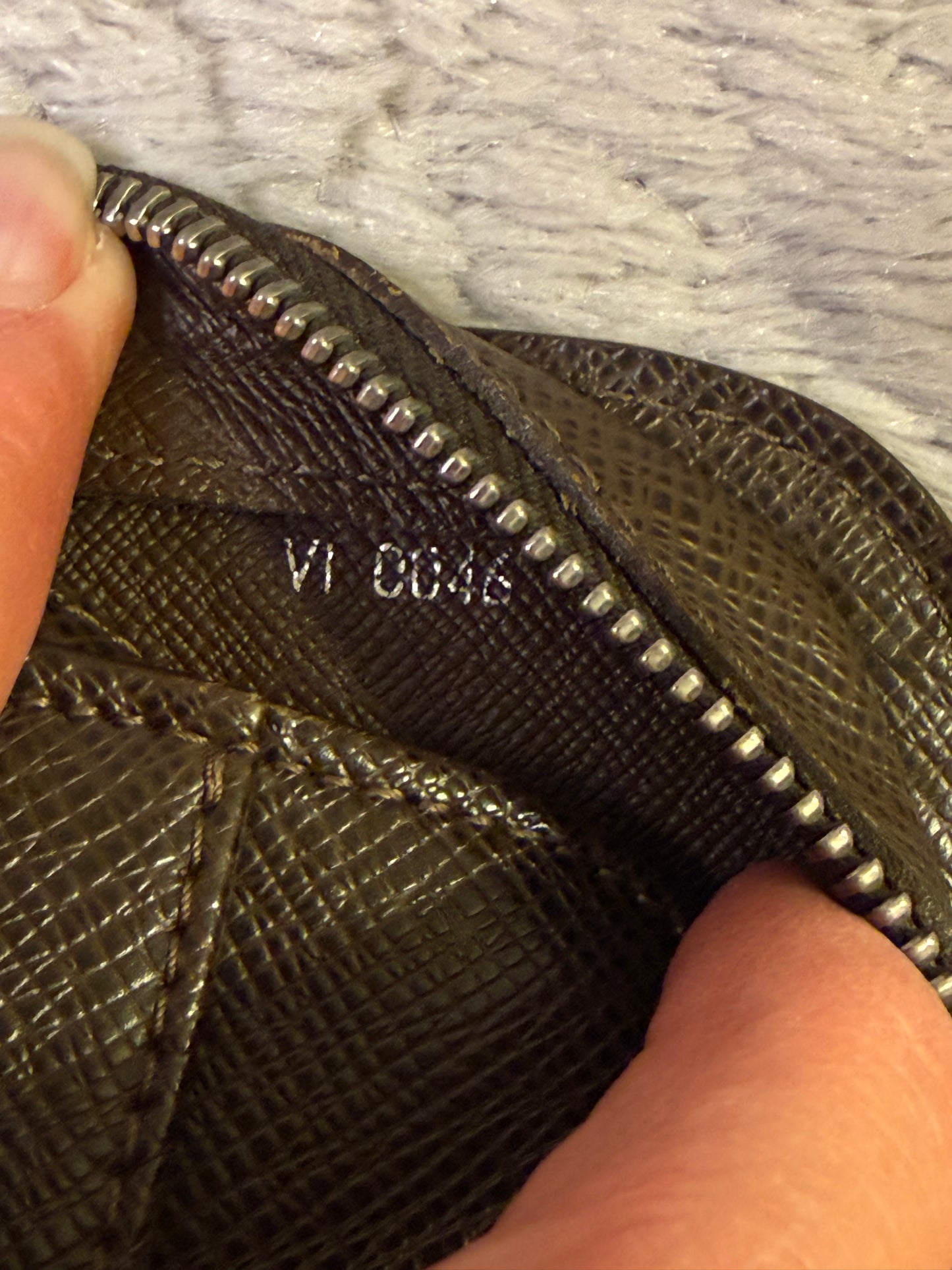 Louis Vuitton Baikal Taiga Clutch Bag