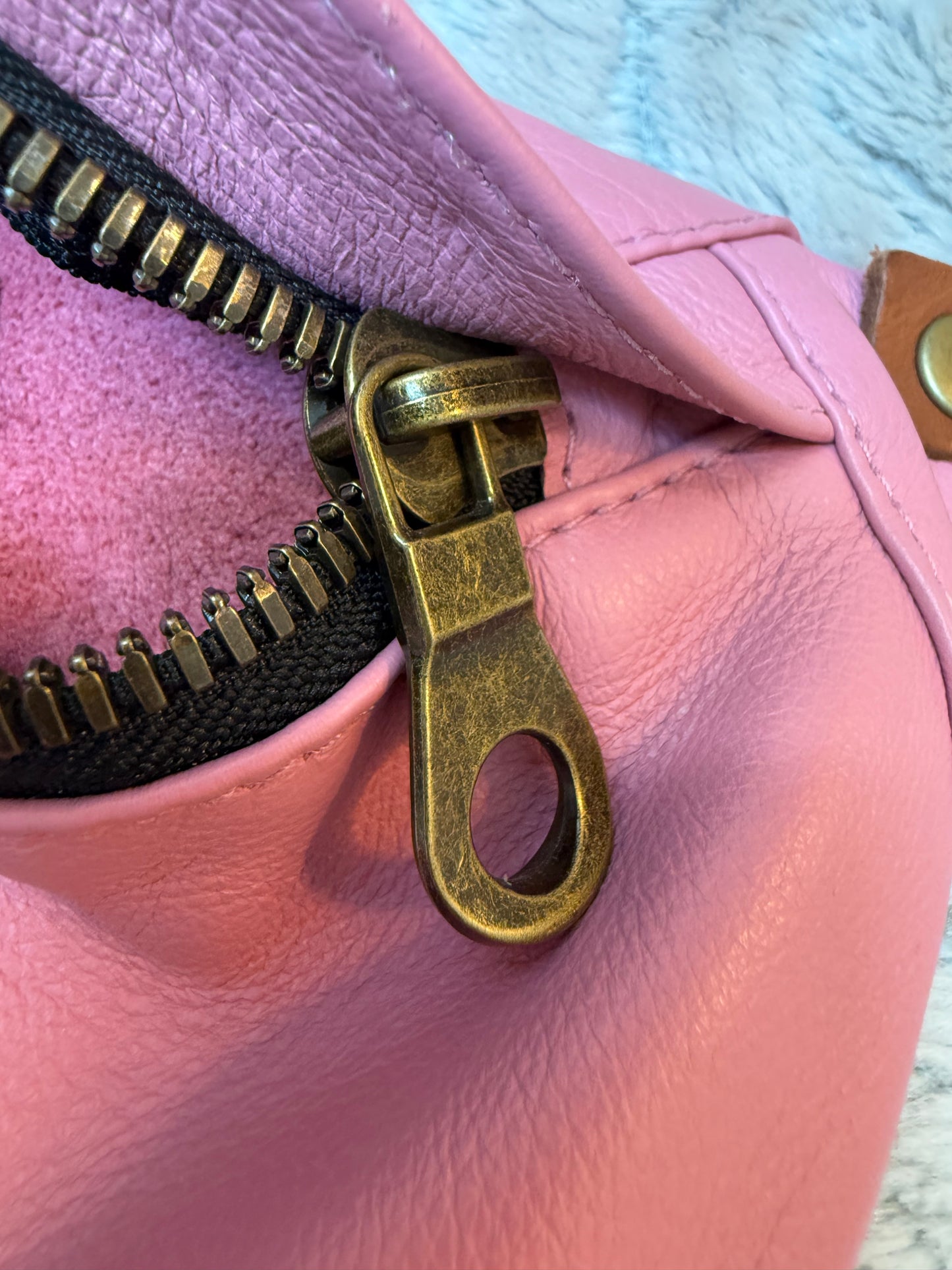 Parker Thatch Cross Your Heart Sling- Pink Taffy Leather