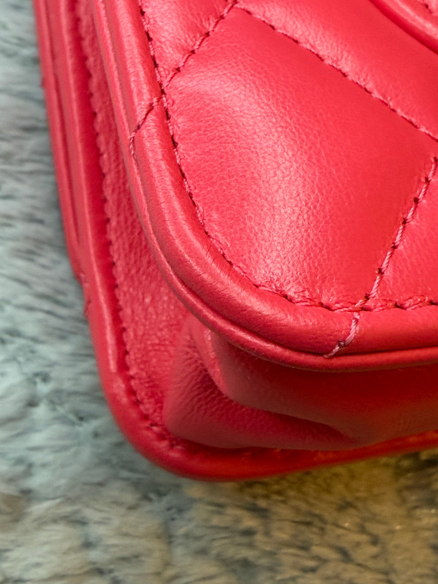 Chanel Trendy CC Wallet on Chain (WOC) — Pink | Lambskin