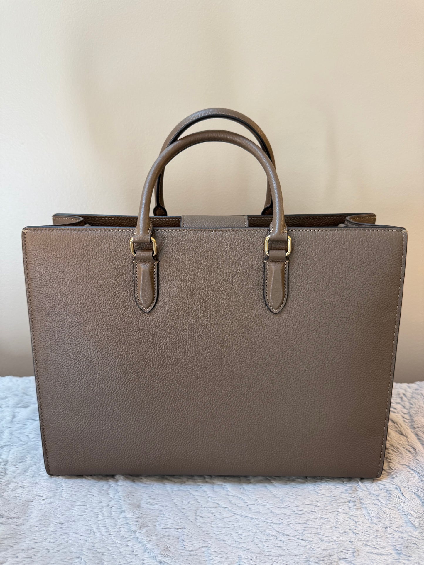 Coach Maggie Pebble Leather Tote Bag – Like New