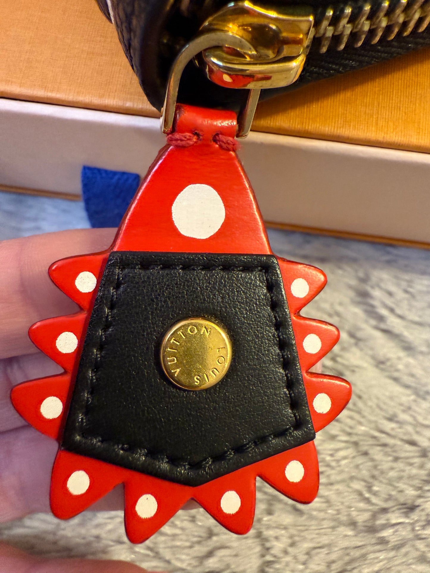 Limited Edition LOUIS VUITTON Crafty
Monogram Empreinte Zippy Wallet