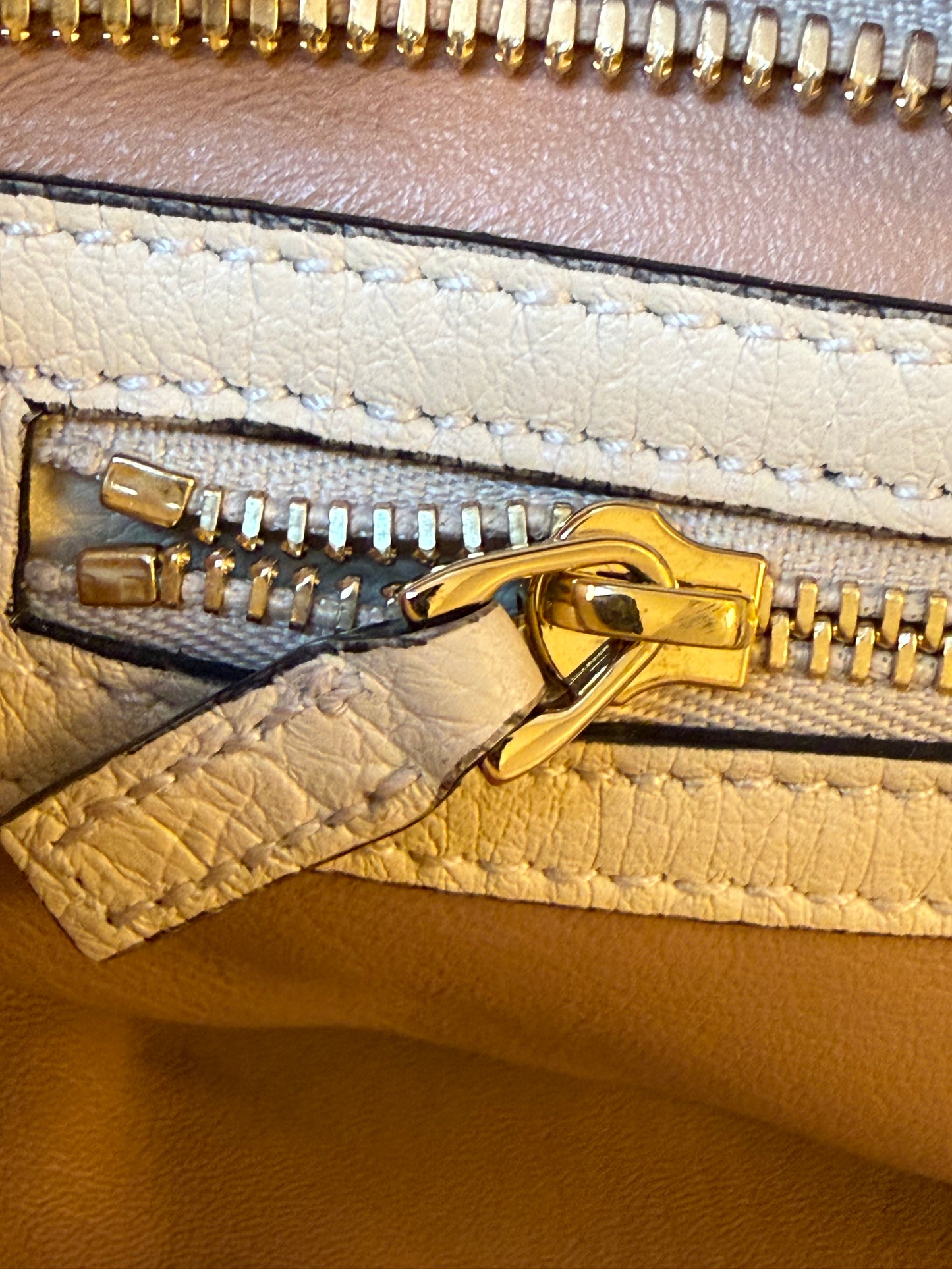 Gucci Ostrich Arli Top Handle Bag