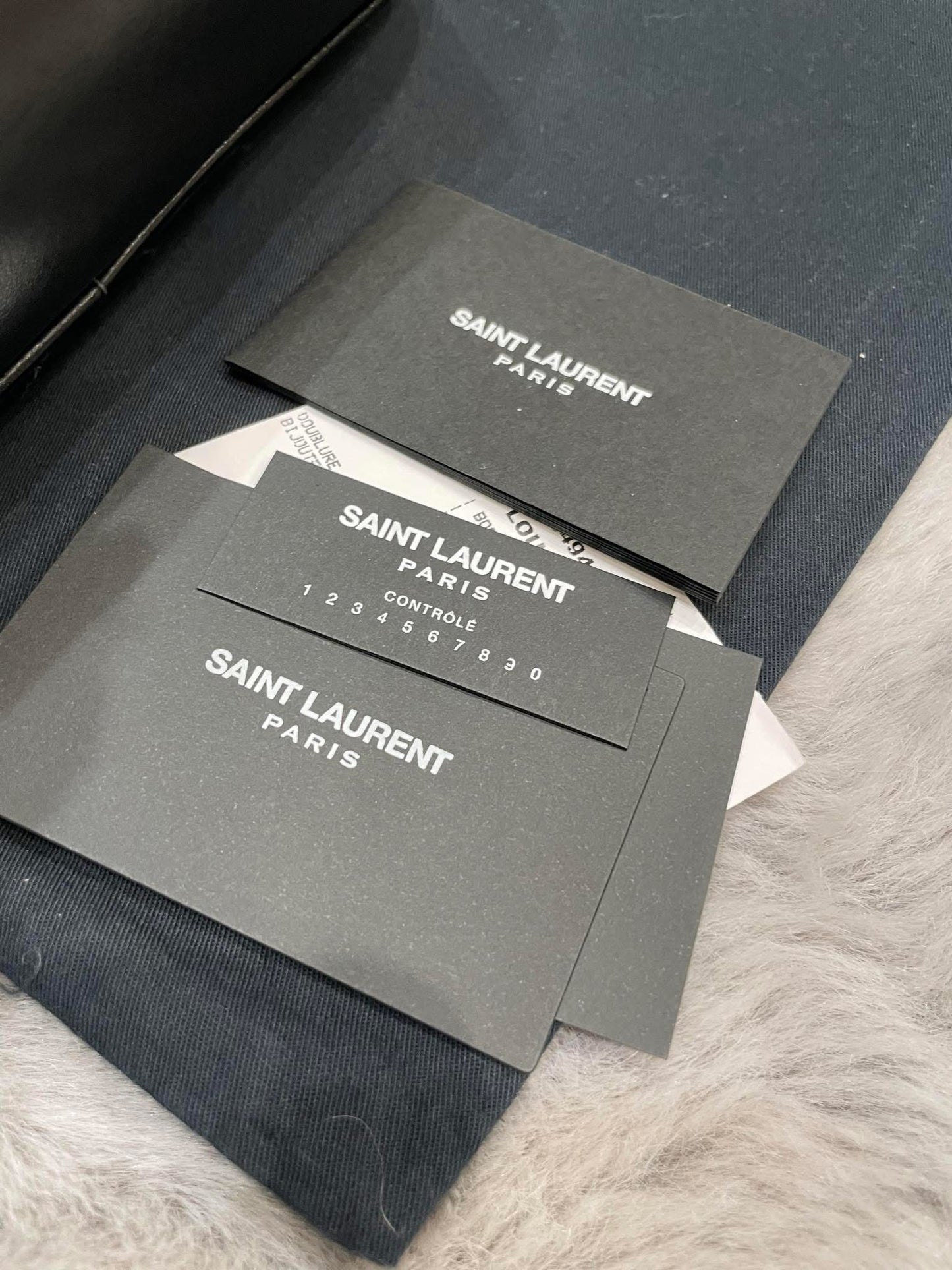 YSL Medium Lou with Tassel