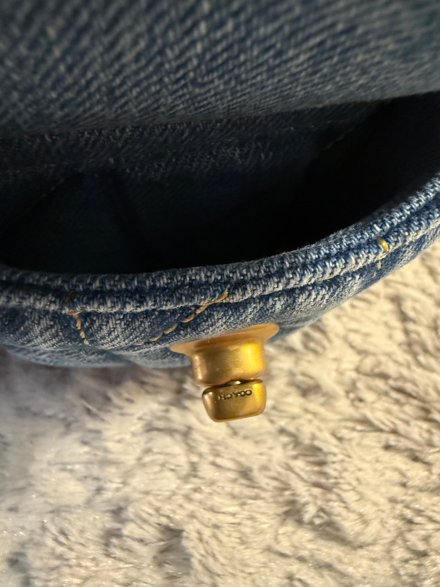 Coach Denim Tabby Backpack -NEW