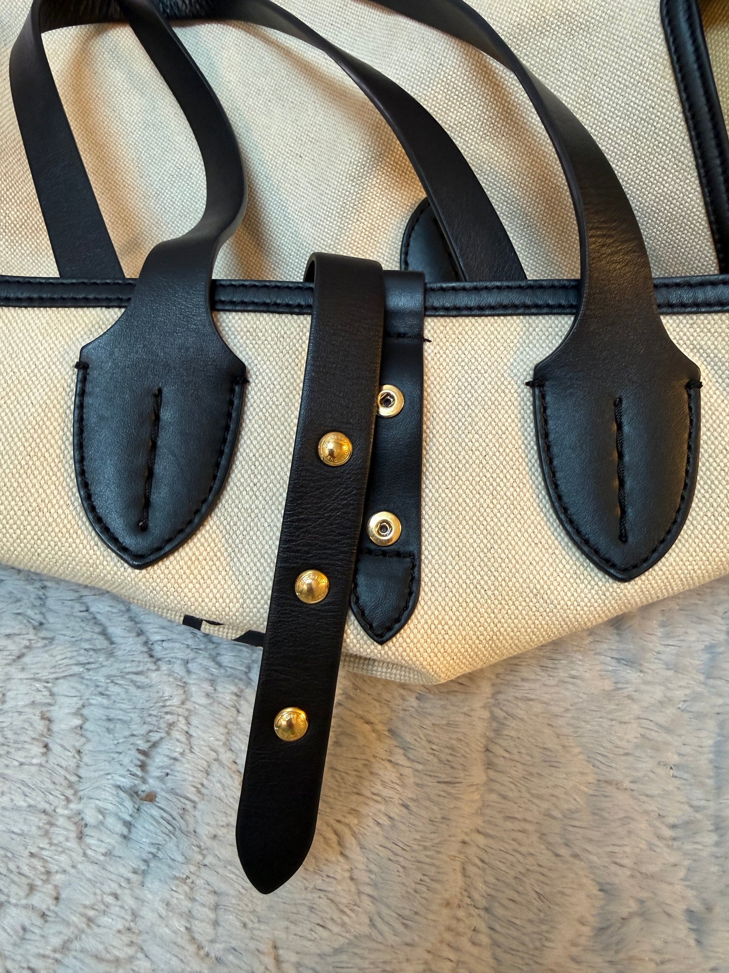 Burberry
Medium Canvas Soft Belt Tote