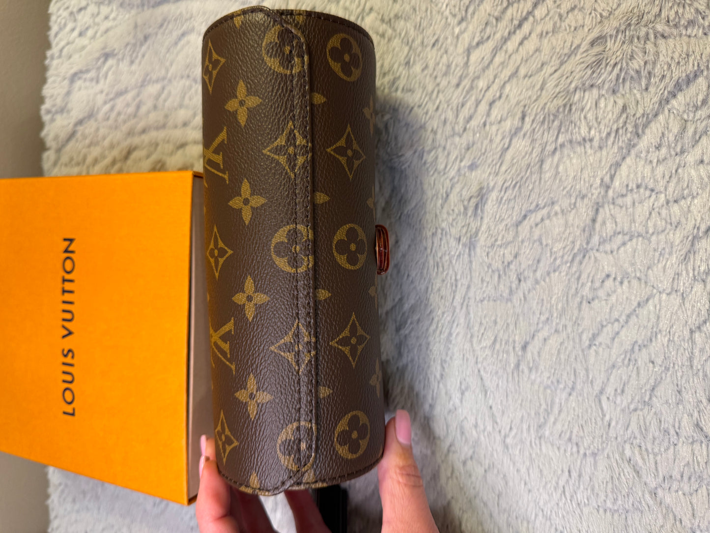 Louis Vuitton Monogram Canvas 3 Watch Case-New