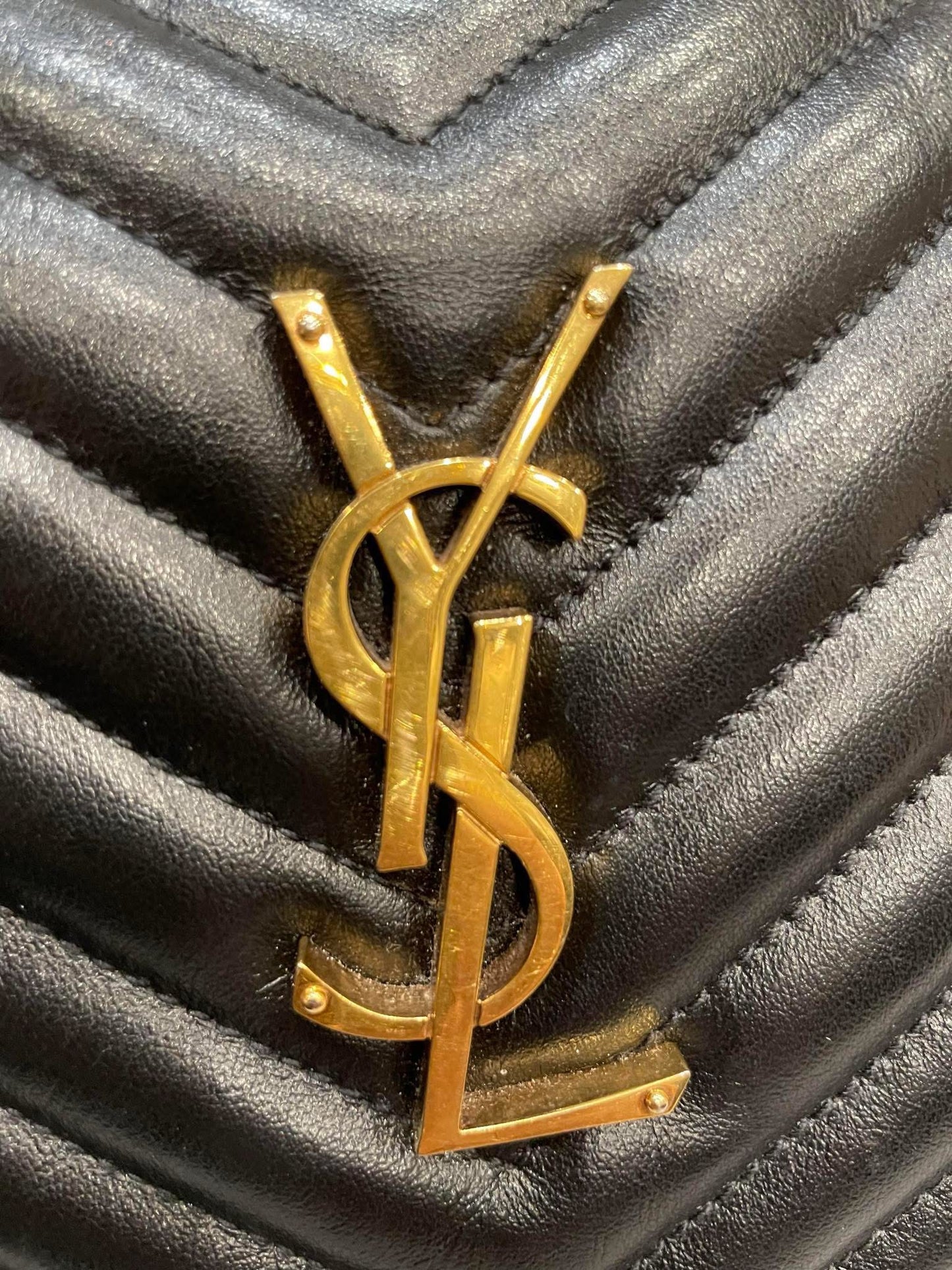 YSL Medium Lou with Tassel