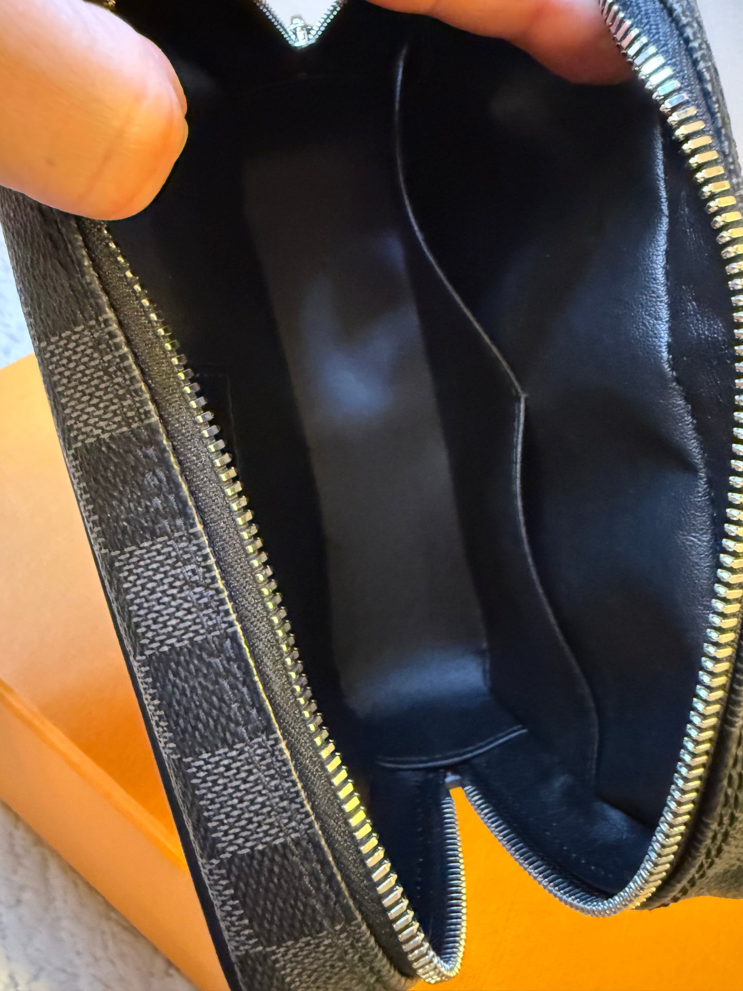 Louis Vuitton Damier Graphite Canvas Toilet Pouch PM