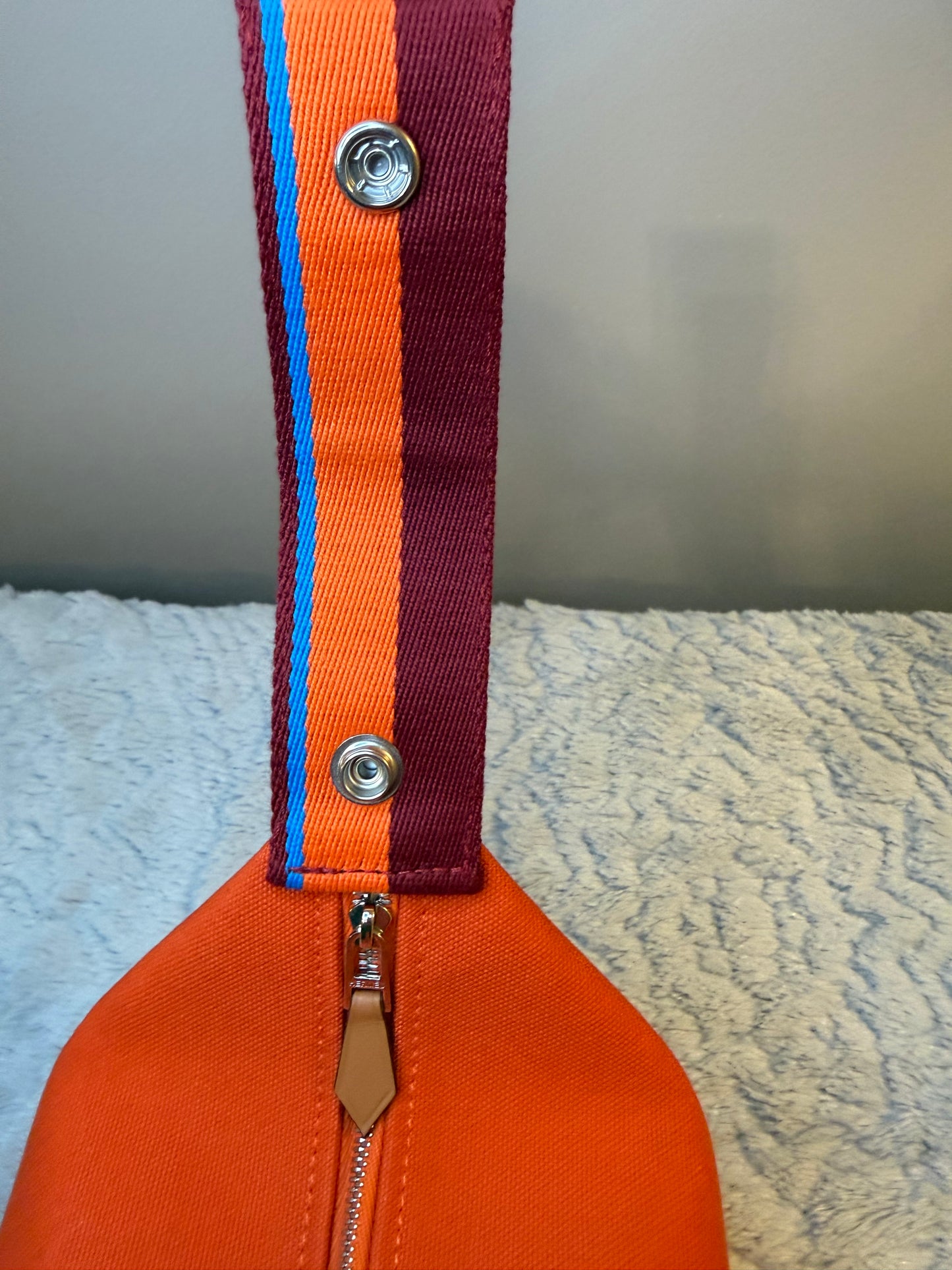 Hermes Bride-a-Brac H Pavillon case with aftermarket crossbody strap