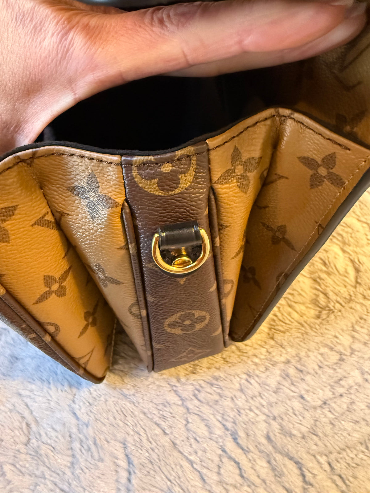 Louis Vuitton Monogram Reverse Pochette Métis