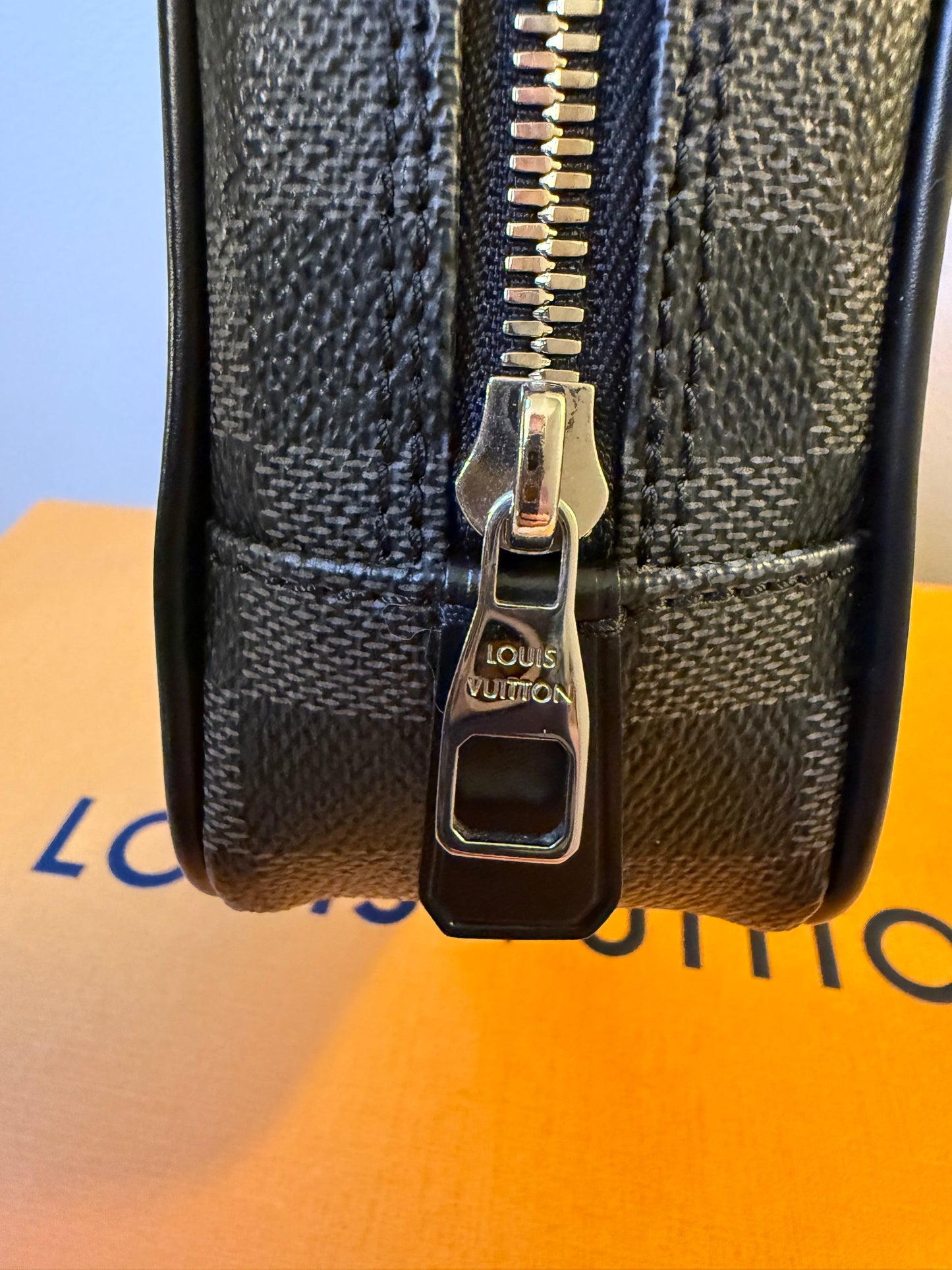 Louis Vuitton Damier Graphite Canvas Toilet Pouch PM