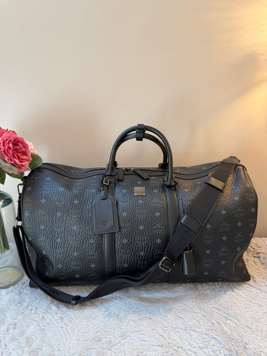 MCM Visetos Monogram Travel Bag (Carry-On Size)