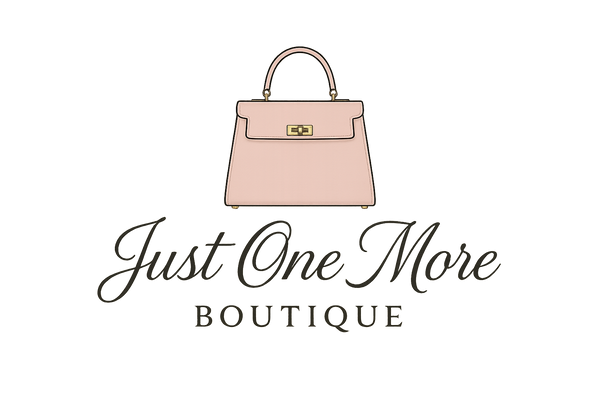 Just One More Boutique Logo with Purse